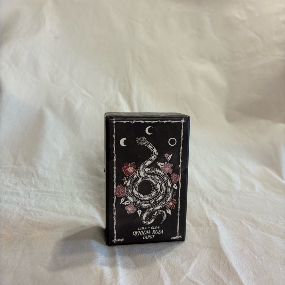 Ophidia Rosa Tarot cards by Leila + Olive